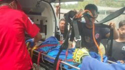 Kecelakaan Mobil Elf Rombongan Besan di Kali Cikumpa, 13 Penumpang Dilarikan ke Rumah Sakit