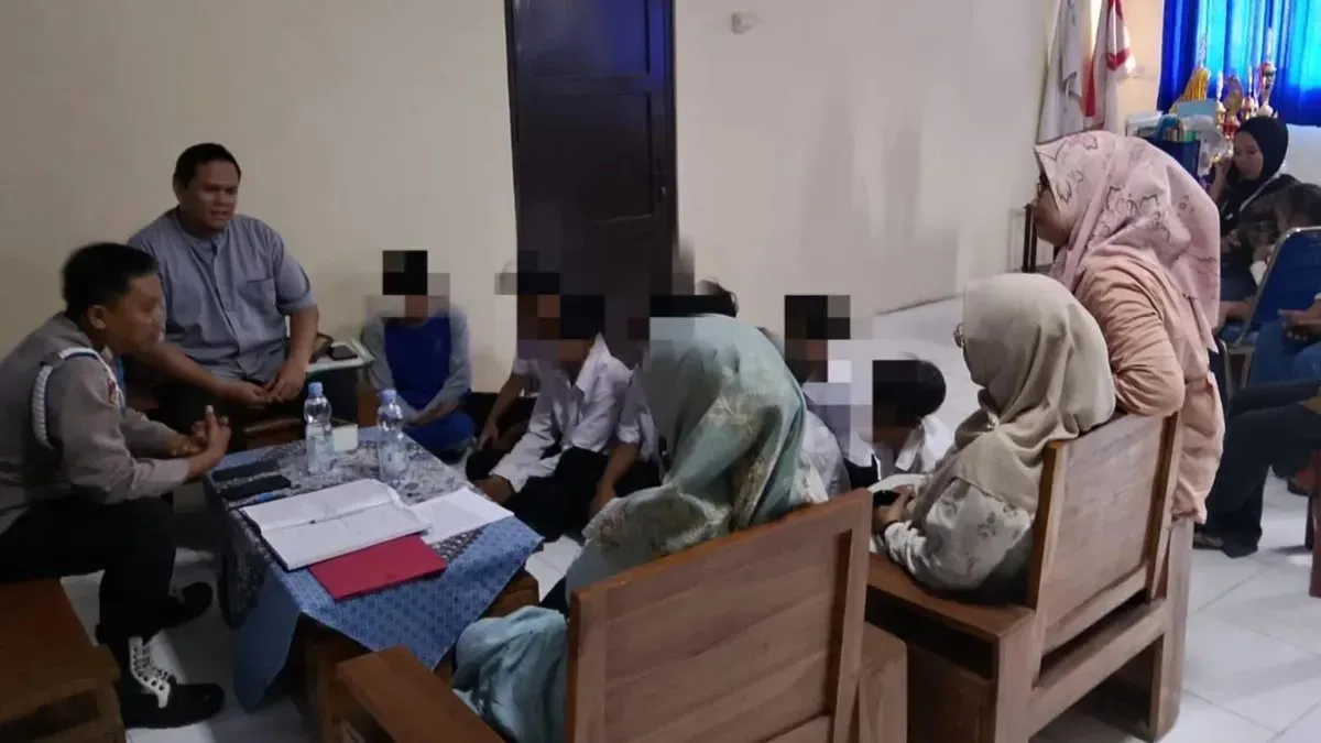 Penyuluhan Polres setelah Video Konvoi Pelajar Viral Penyuluhan Polres setelah Video Konvoi Pelajar Viral
