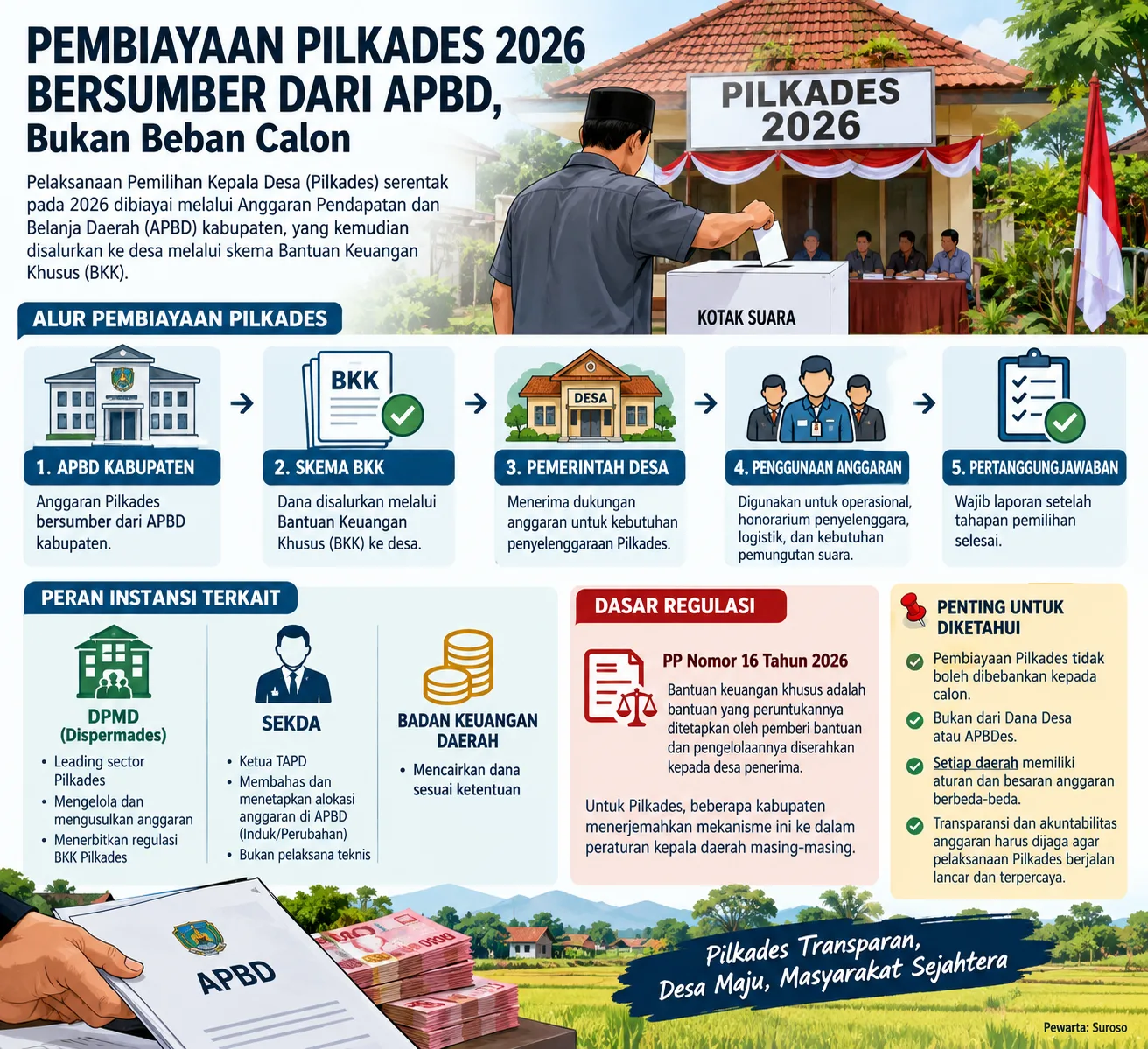 Siapa Mengelola Anggaran Pilkades? DPMD dan TAPD Punya Peran Berbeda Siapa Mengelola Anggaran Pilkades? DPMD dan TAPD Punya Peran Berbeda