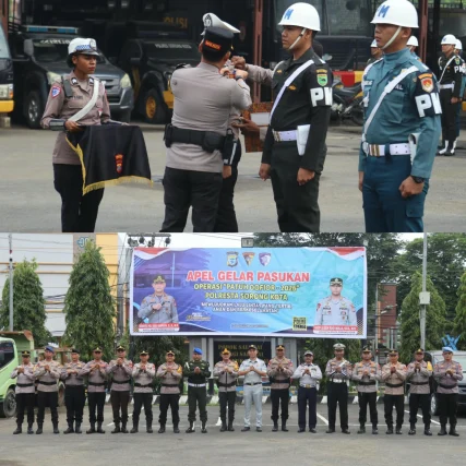 Polresta Sorong Kota Gelar Apel Pasukan Operasi Patuh Dofior-2026 untuk Tingkatkan Kesadaran Berlalu Lintas