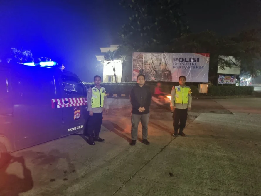Ops Cipkon KRYD, IPDA Andhika Pimpin Patroli Mobile di Kawasan Bizpoint, Bizlink, dan Millenium