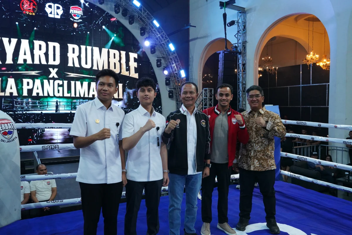 Kasum TNI : Mahasiswa dan Prajurit TNI Meriahkan Tinju Amatir Rakyard Rumble Piala Panglima TNI