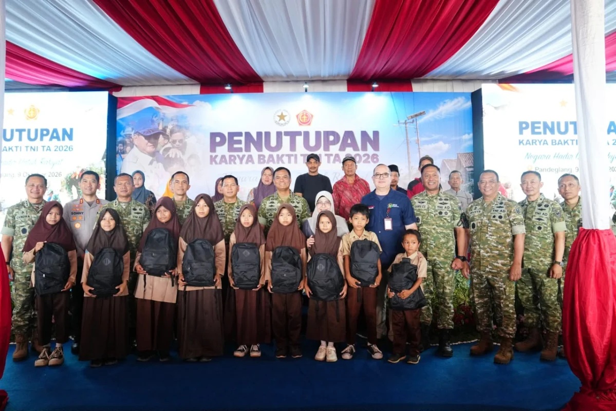 Wakil Panglima TNI Tutup Karya Bakti TNI TA 2026, Dorong Pemerataan Pembangunan di Pandeglang