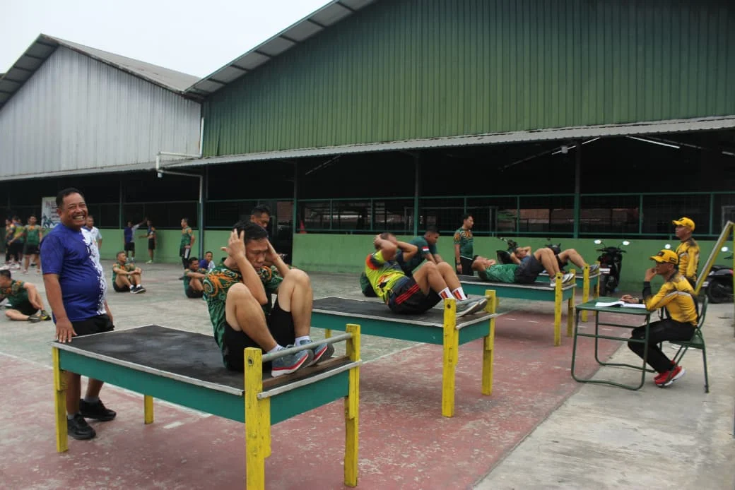 Tingkatkan Kebugaran dan Kesiapan Prajurit, Kodim 0901/Samarinda Garjas Periodik II Tahun 2026