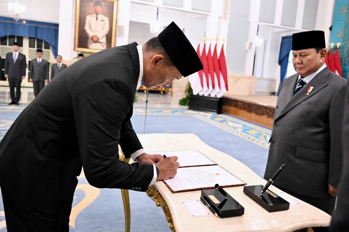 Panglima TNI Hadiri Pelantikan Pejabat Strategis, Perkuat Penyelenggaraan Pemerintahan