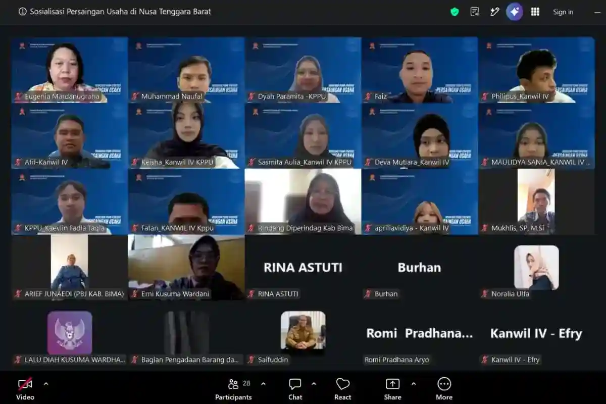 KPPU Susun Peta Persaingan Daerah demi Membuka Ruang bagi UMKM