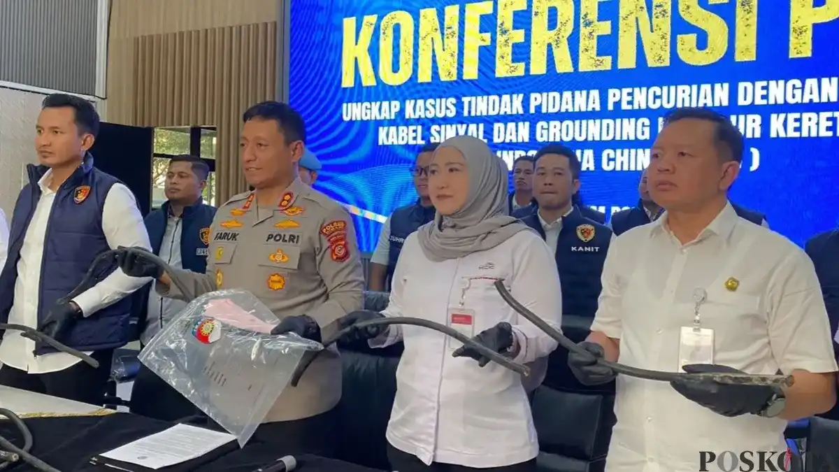 Jaringan Pencurian Kabel Sinyal Terungkap, Enam Tersangka Ditangkap