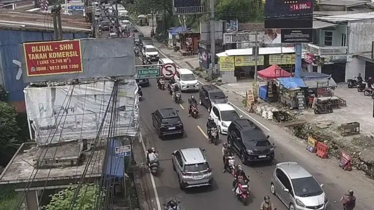 Jalur Puncak Bogor Kembali Normal Dua Arah pada Sabtu Sore