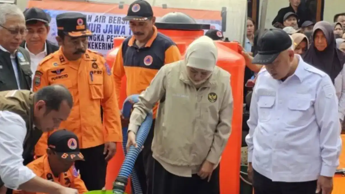 25 Daerah di Jawa Timur Ajukan Bantuan Air Bersih Saat Kemarau