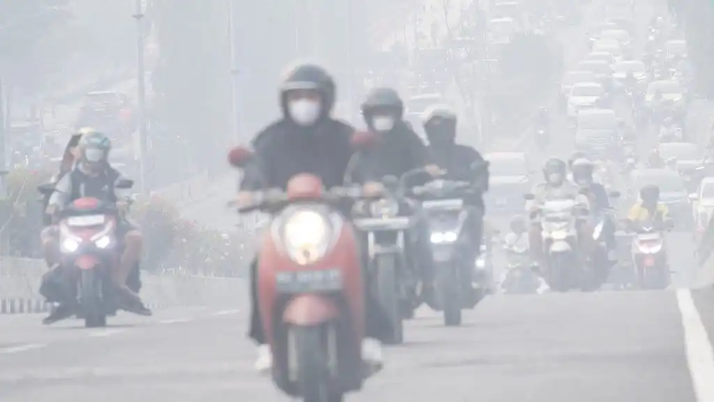 Kasus ISPA akibat Karhutla Sumsel Tetap Tinggi, Balita Paling Rentan