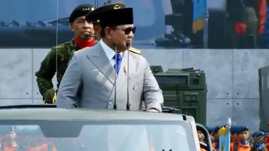 Prabowo Hadiri HUT Ke-81 TNI di Cilangkap, SBY dan Jokowi Turut Datang