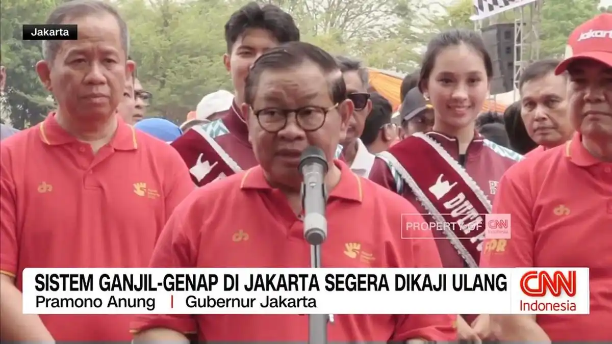 Pramono Anung Siapkan Kajian untuk Menentukan Kelanjutan Ganjil-Genap di Jakarta