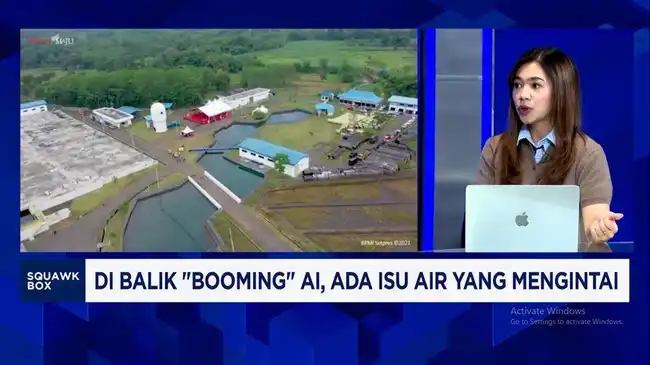 Jejak Air di Balik Lonjakan Teknologi AI