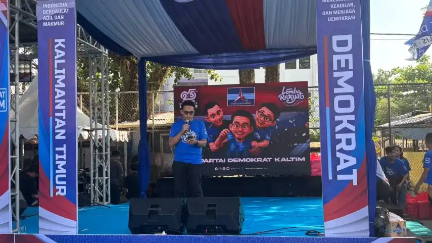 Demokrat Kaltim Libatkan Warga dalam Perayaan Kemerdekaan dan HUT Partai
