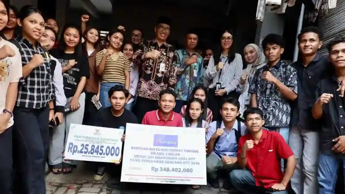Dukungan Tiga Bulan untuk 224 Mahasiswa NTT Terdampak Gempa