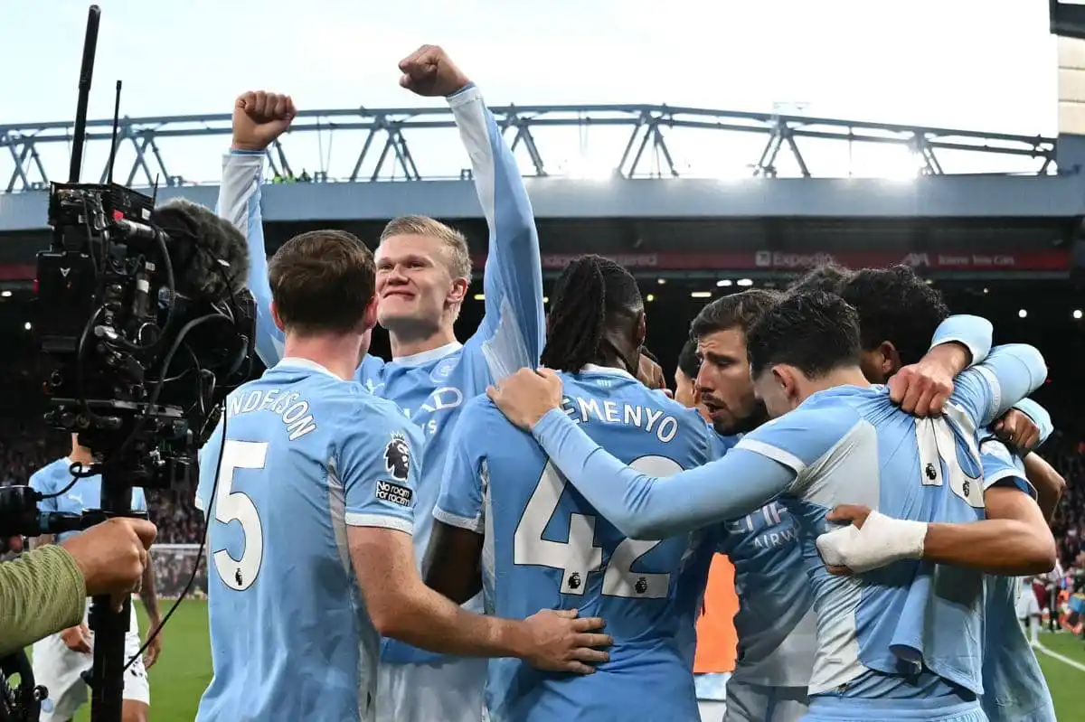Manchester City Menang Telak atas Liverpool Setelah Kartu Merah Mengubah Jalannya Laga