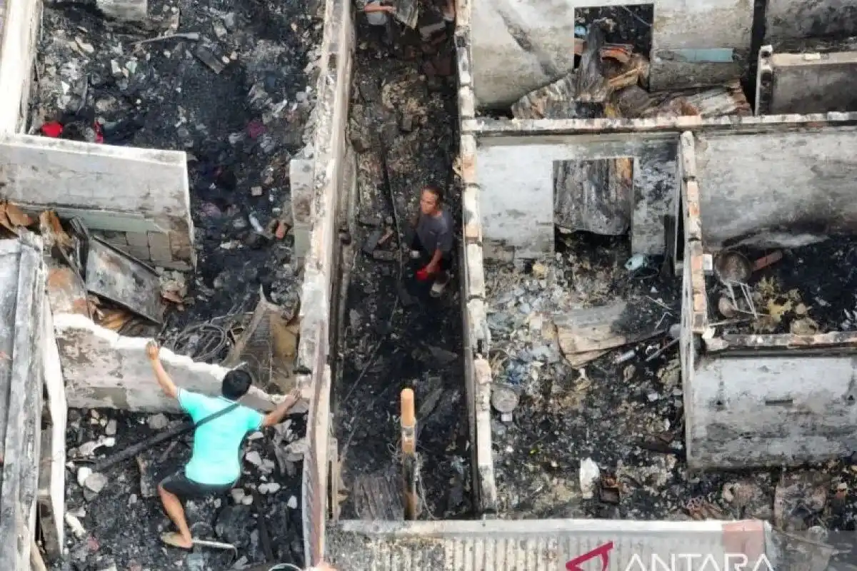Penanganan Pengungsi Kebakaran Kramat Berfokus pada Kebutuhan Dasar