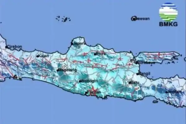 Gempa Tercatat di Selatan Pacitan, BMKG Sampaikan Data Awal Pusat Getaran