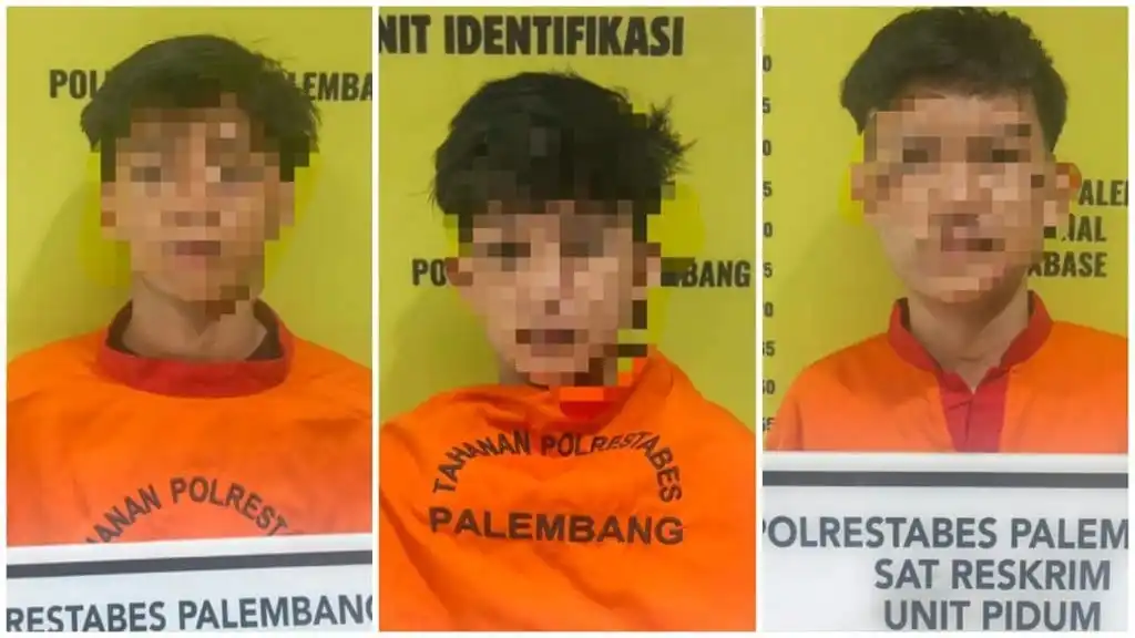 Tiga Warga Palembang Ditangkap Setelah Pemuda Asal Lampung Tewas Dibegal