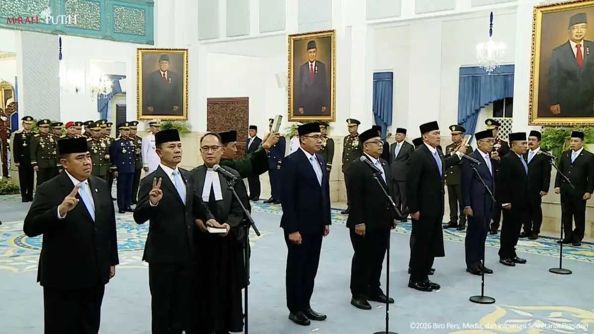 Sembilan Pejabat Dilantik Prabowo dalam Perombakan Kabinet Kedelapan