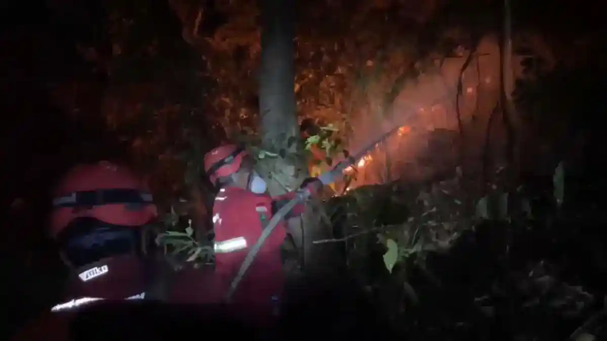 Karhutla Meluas di TN Bantimurung Bulusaraung, Penanganan Terkendala Medan Terjal