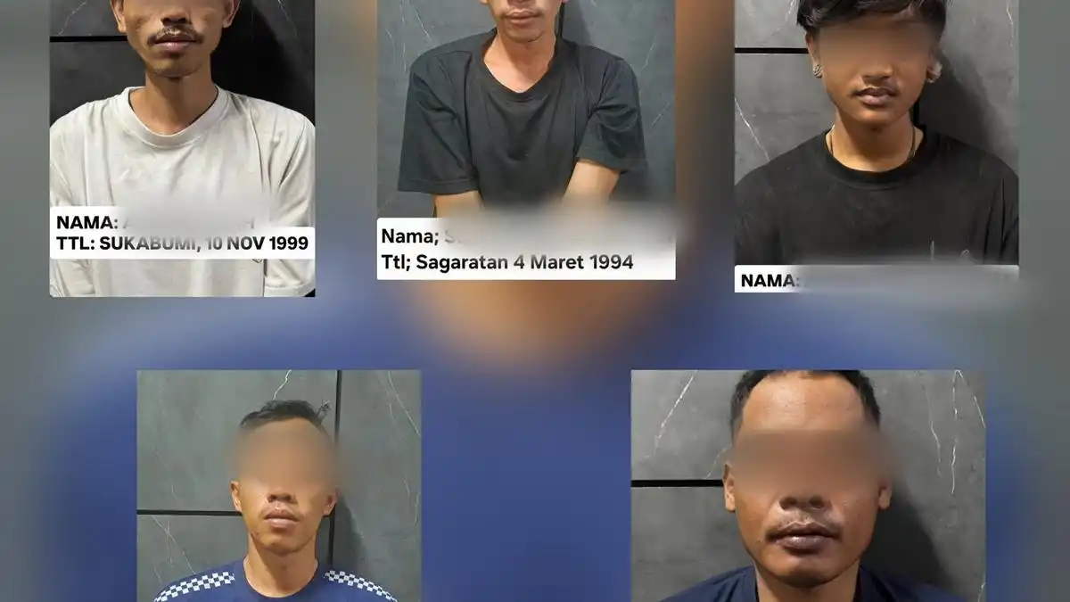 Polisi Bongkar Peran Enam Tersangka dalam Pencurian Motor di Kembangan
