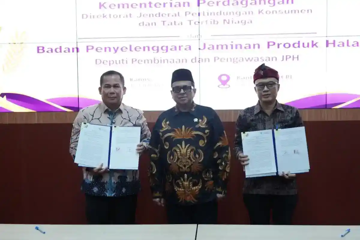 Kemendag dan BPJPH Perkuat Pembinaan serta Pengawasan Produk Halal