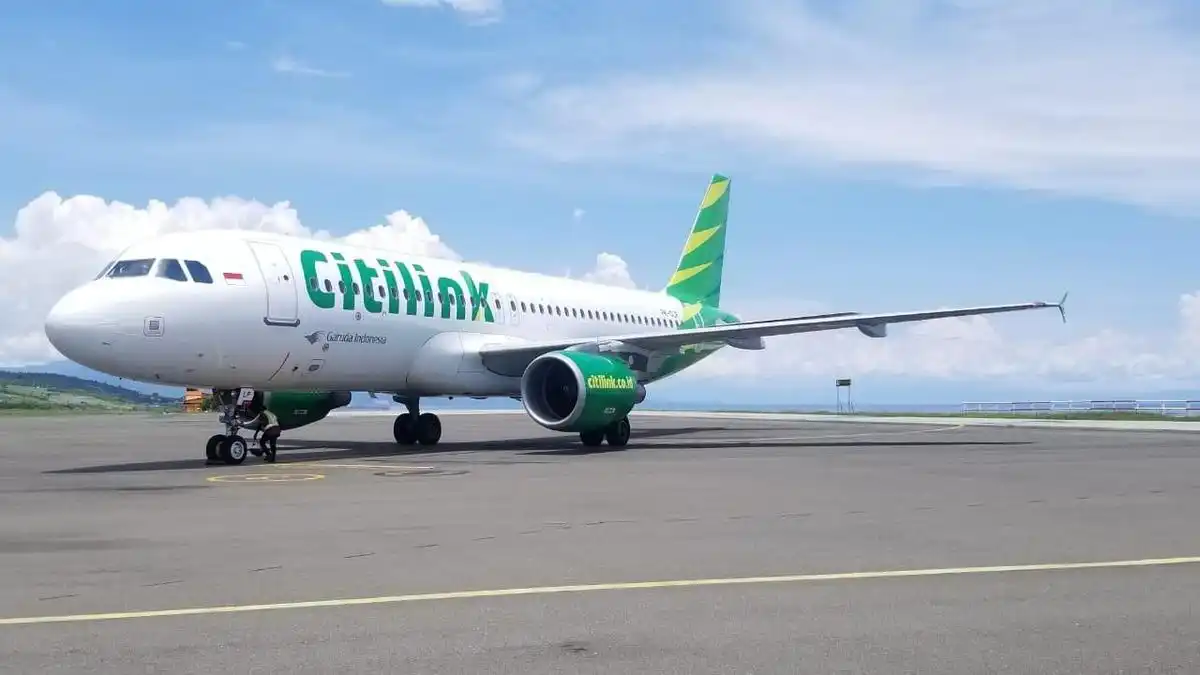 Penerbangan Citilink ke Yogyakarta Kembali ke Halim akibat Kendala Roda Pendaratan