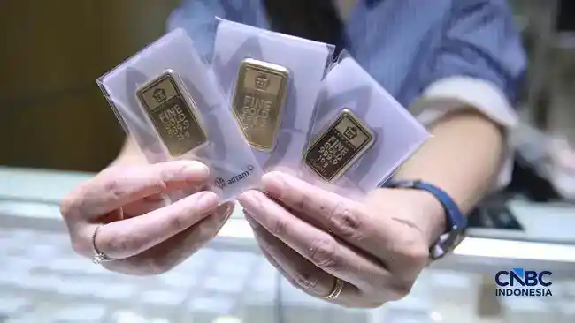 Harga Emas Antam Menjadi Rp2,574 Juta per Gram pada 19 Oktober 2026