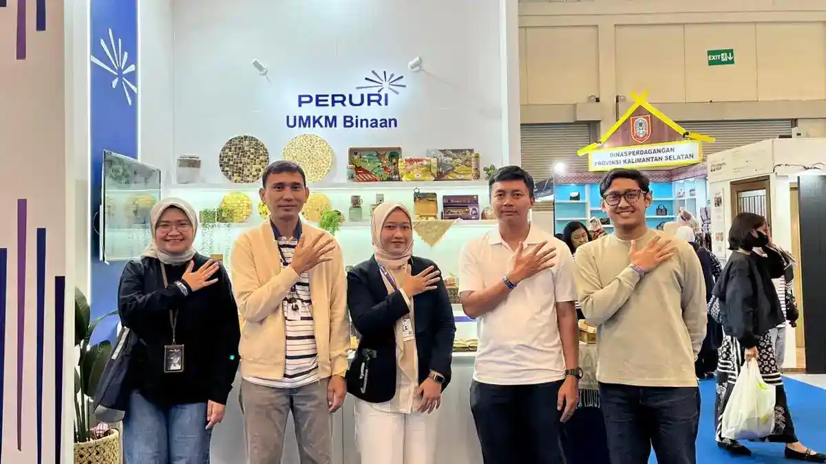 Peruri Bawa Dua UMKM Binaan Menjajaki Peluang Ekspor di TEI 2026