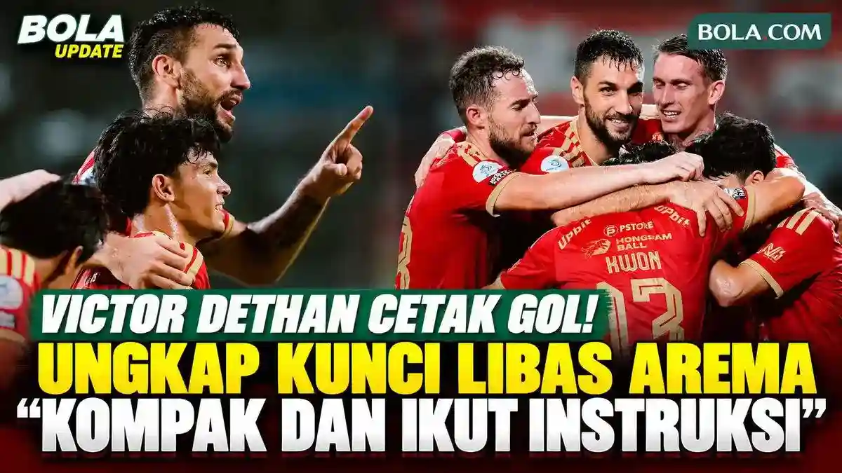 Kekompakan Persija dan Gol Spesial Victor Dethan dalam Kemenangan atas Arema