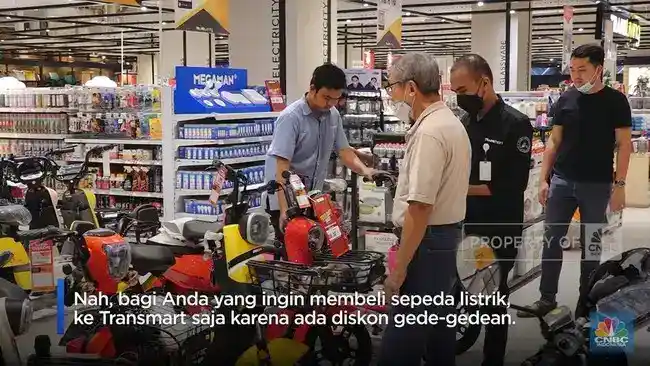 Promo Sepeda Listrik Transmart: Harga Khusus dan Ketentuan Full Day Sale
