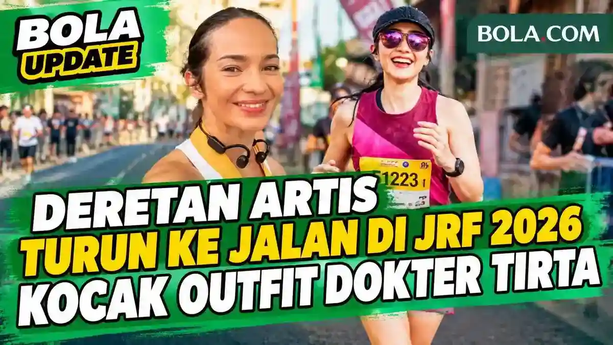 Selebritas dan Pejabat Ikut Berlari di Jakarta Running Festival 2026