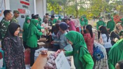Bazar Ramadan, dan Takjil Gratis di KDKMP Desa Kapas Diserbu Warga