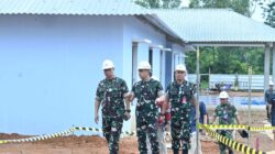 Perkuat Sistem Pertahanan Udara, Askomlek Kasau Tinjau Pembangunan Satuan Radar Banjarbaru